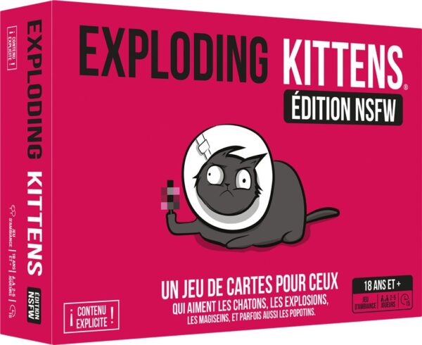 Exploding Kittens : NSFW Edition Rose