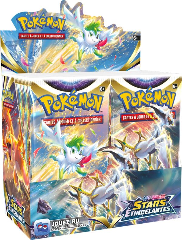 Pack 4 Displays - Pokémon EB09 : Stars Etincelantes (36 Boosters)