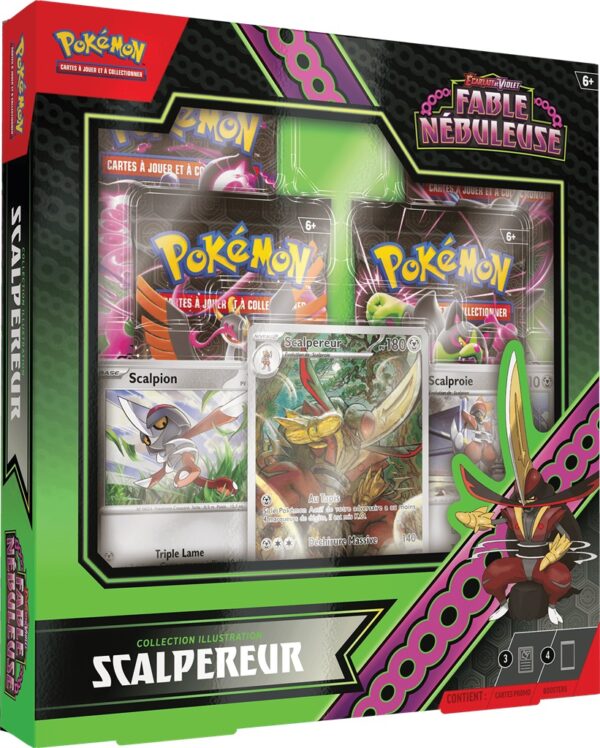 Pokémon EV65: Coffret Illustration Scalpereur(4b)