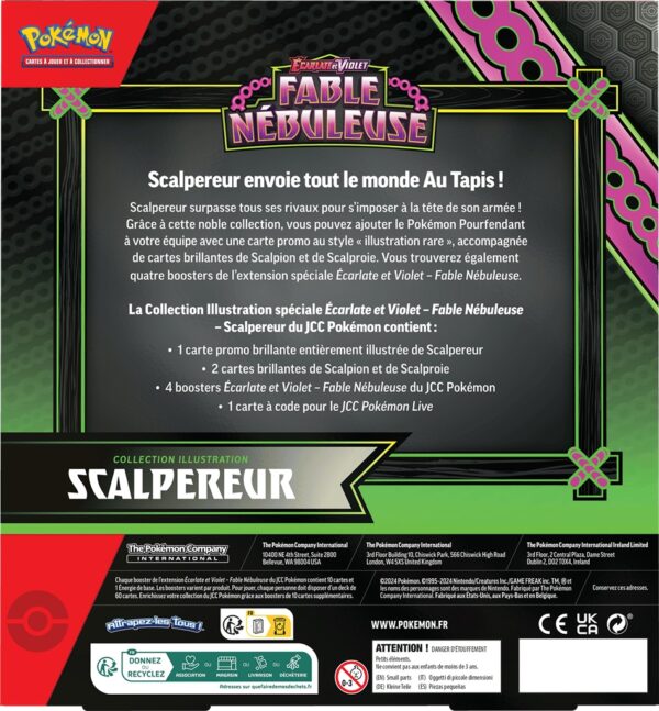 Pokémon EV65: Coffret Illustration Scalpereur(4b) – Image 2