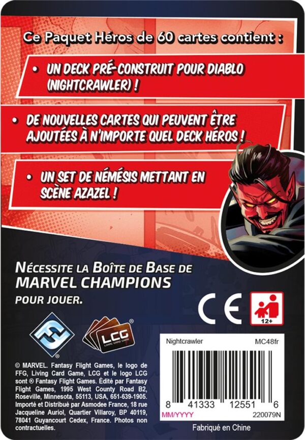 Marvel Champions : Le Jeu de Cartes - Nightcrawler – Image 3