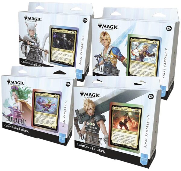Magic the Gathering : FINAL FANTASY - 4 Commander Decks Collector's Edition