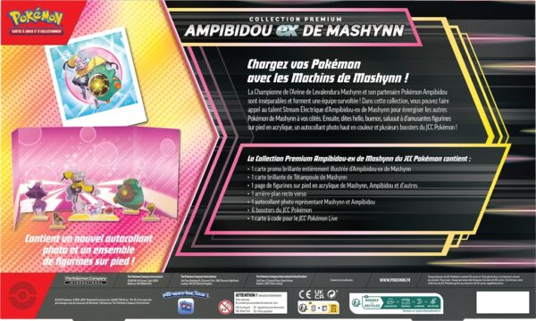 Pokemon : Coffret Premium Ampibidou-ex de Mashynn – Image 2