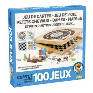 Smir - Coffret 100 Jeux Junior En Bois
