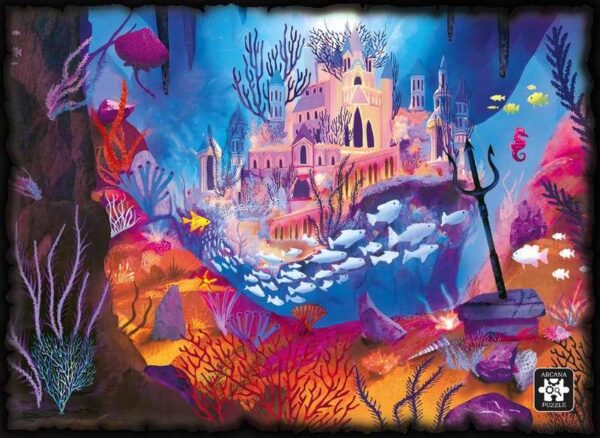 Arcana Puzzle 1000 pièces : Le Royaume de La Petite Sirène – Image 4