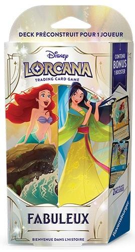 Lorcana - Deck de Démarrage Fabuleux - Ariel et Mulan