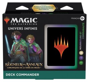 Magic The Gathering : Le Seigneur des Anneaux - Deck Commander Nourriture et Communauté