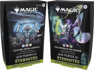 Magic the Gathering : Aux portes des Éternités - Lot des 2 Decks Commander