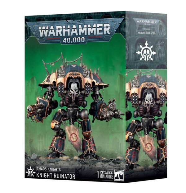 W40K : Chaos Knight - Chevalier Ruineur