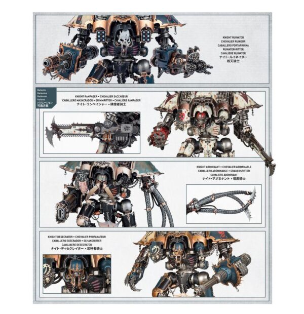 W40K : Chaos Knight - Chevalier Ruineur – Image 6