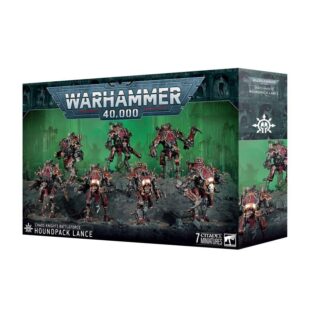 W40K - Battleforce de Chevaliers du Chaos : Lance de Meute Écumante