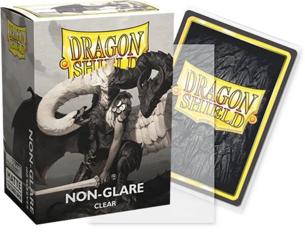 100 Dragon Shield Matte : Non Glare - Clear