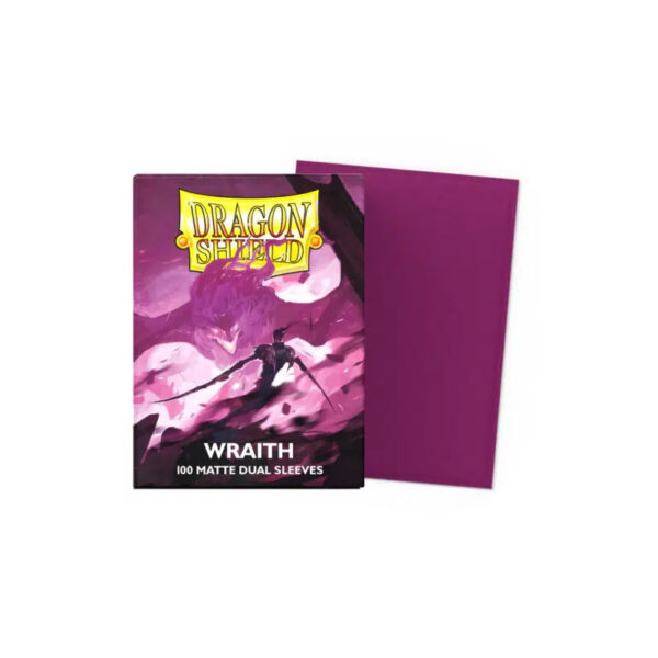 Dragon Shield - Dual Matte - Standard Sleeves - Wraith (x100)
