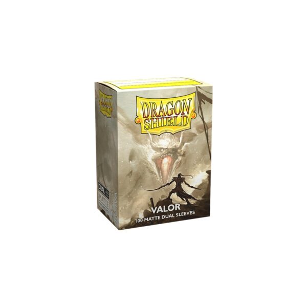 Dragon Shield - Dual Matte - Standard Sleeves - Valor (x100)