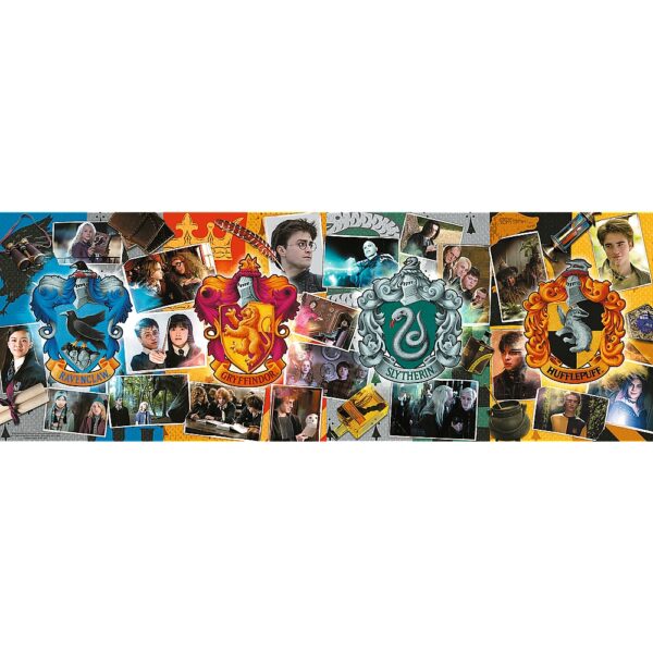 Puzzle 1000 pieces Panorama Les 4 Maisons de Poudlard - Trefl – Image 2