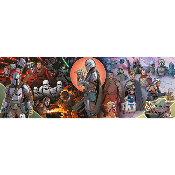 Puzzle 1000 pieces Panorama Mandalorien - Trefl – Image 2