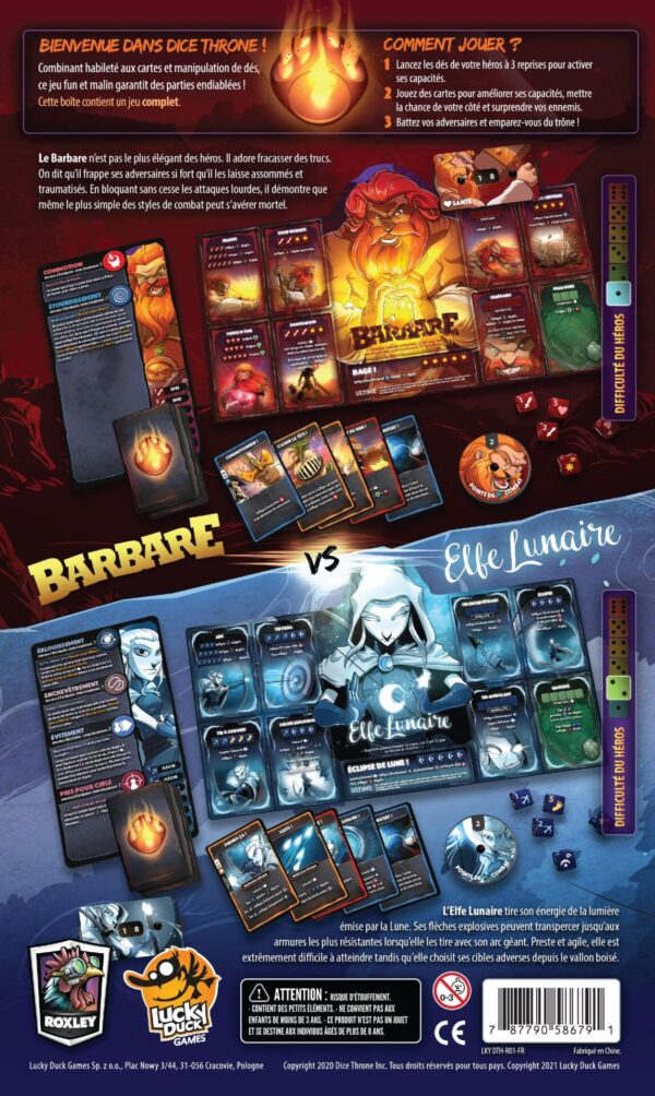 Dice Throne S1 - Barbare VS Elfe Lunaire – Image 4