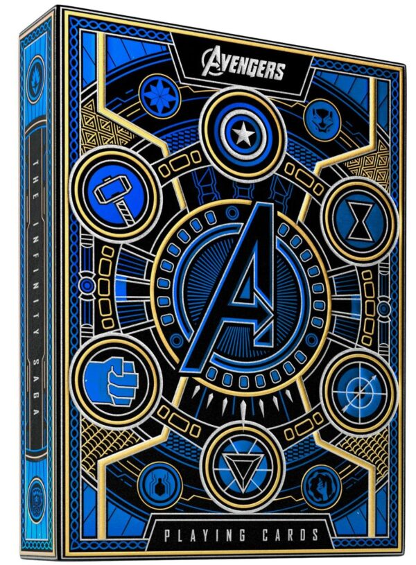 Cartes à jouer Theory11 - Avengers - Edition Bleue