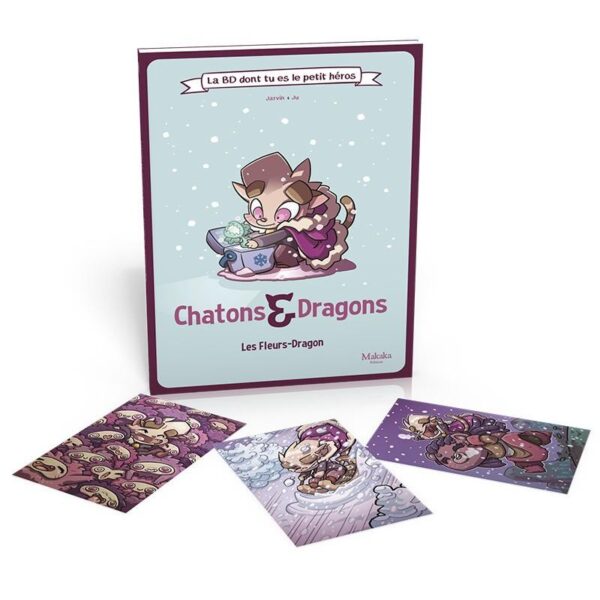 Chatons & Dragons – La BD dont tu es le petit héros -Les fleurs-Dragon – Image 2